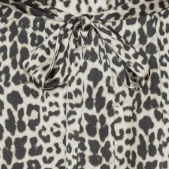 KARMAMIA Jean Dress Nude Leopard