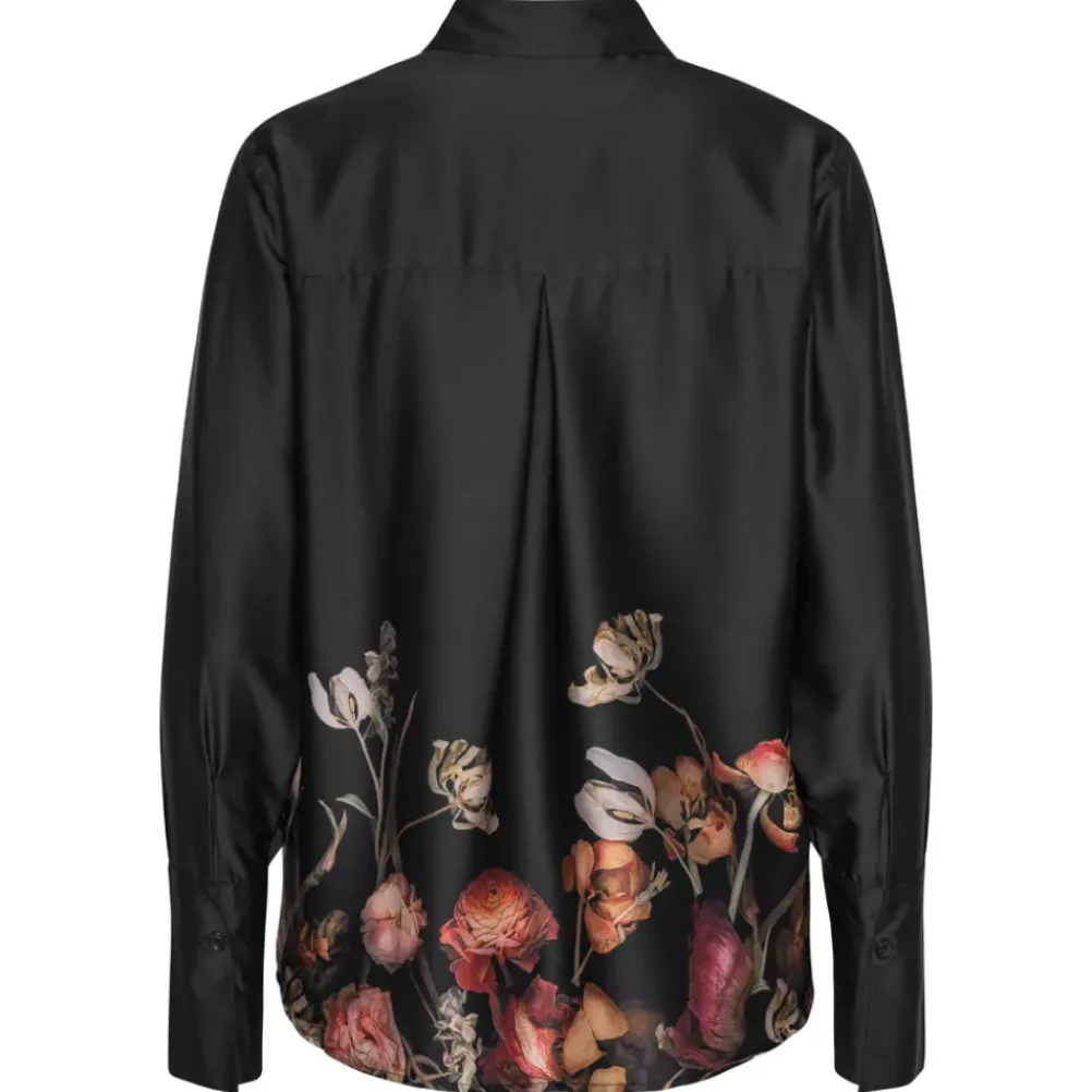 KARMAMIA Joseph Shirt Black Blossom