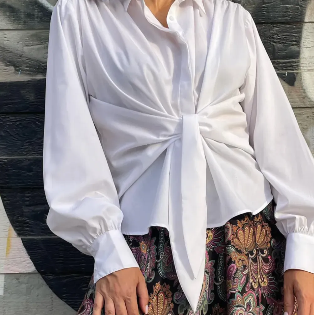 KARMAMIA Lee Shirt White Cotton