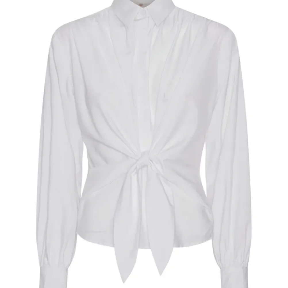 KARMAMIA Lee Shirt White Cotton