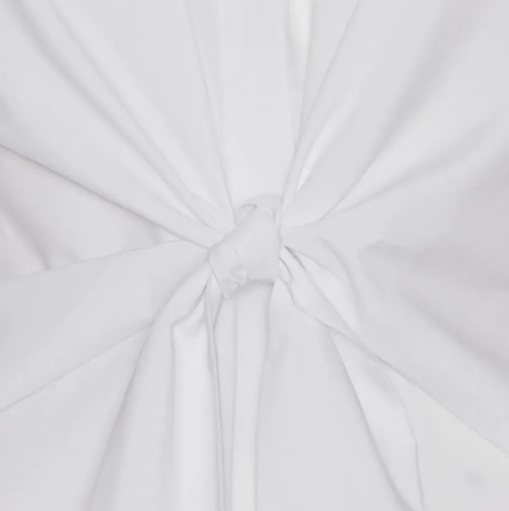 KARMAMIA Lee Shirt White Cotton