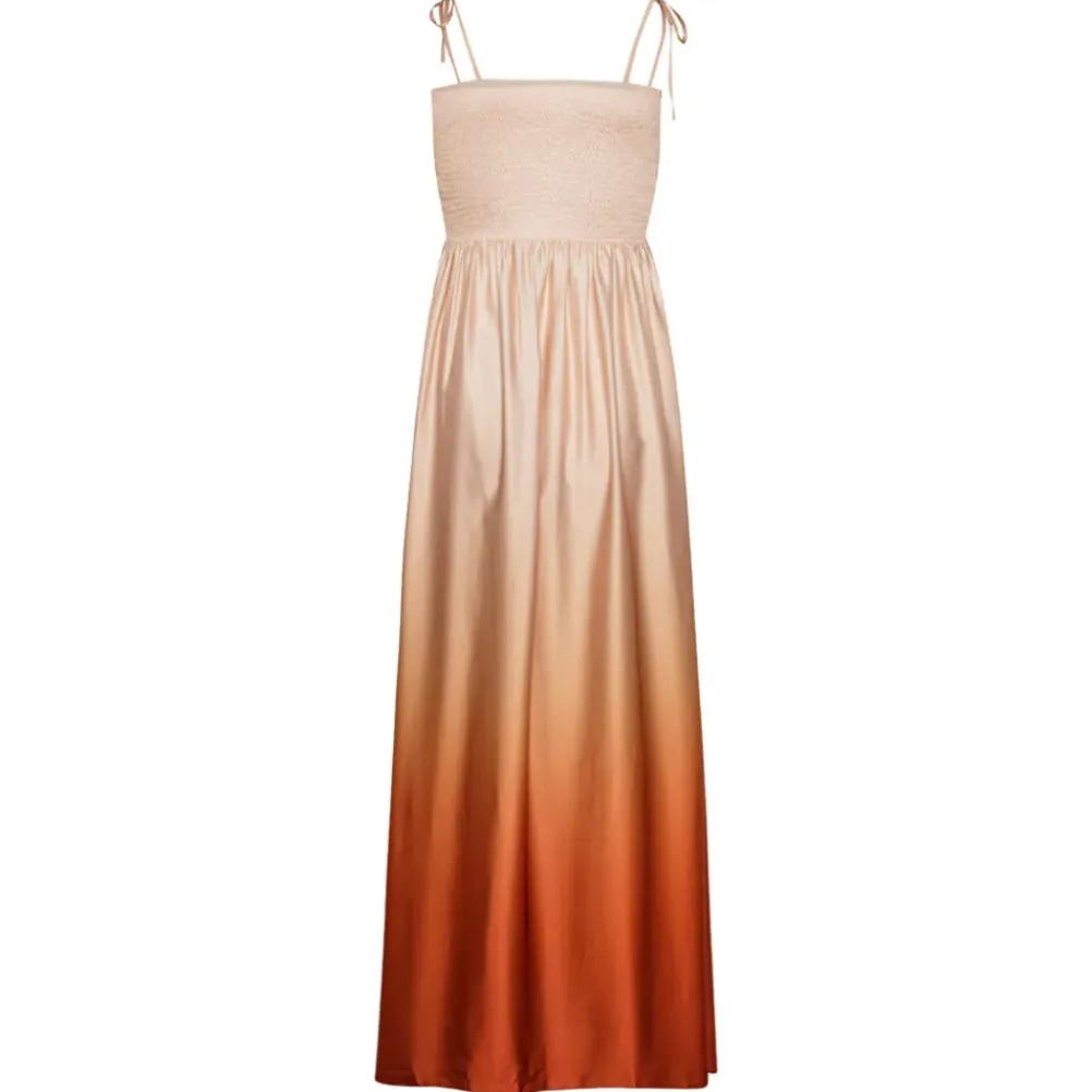 KARMAMIA Odette Dress Gradient Tangerine
