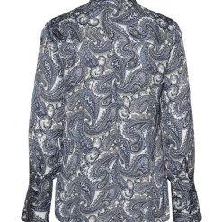 KARMAMIA Zoe Shirt Sapphire Paisley