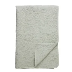 LENE BJERRE Isabelle Throw Plaid 170 cm Sage