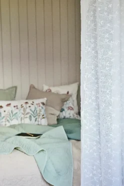 LENE BJERRE Isabelle Throw Plaid 170 cm Sage