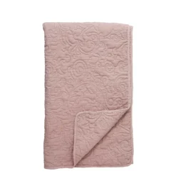 LENE BJERRE Isabelle Throw Plaid 170 cm Rose
