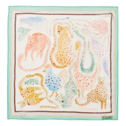 LOLLYS LAUNDRY Animal Small Scarf Multi