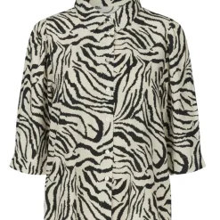 LOLLYS LAUNDRY Bono Shirt Zebra Print