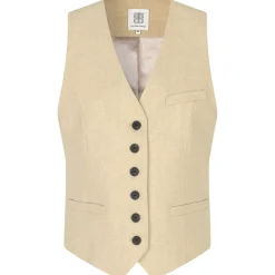 LOLLYS LAUNDRY Cairo Vest Washed Black