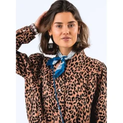LOLLYS LAUNDRY Dot Scarf Light Blue