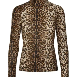 LOLLYS LAUNDRY Ellen Blouse Leopard Print