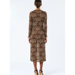 LOLLYS LAUNDRY Logan Maxi Dress Leopard Print