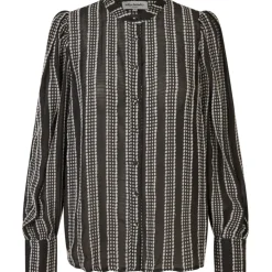 LOLLYS LAUNDRY Roral Shirt Sort