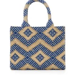 LUNA MOON Small Tote Greek Ocean
