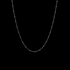 MAANESTEN Choker Halskæde (guld/sølv)