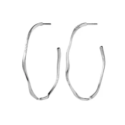 MAANESTEN Echo Grande Earrings (guld/sølv)