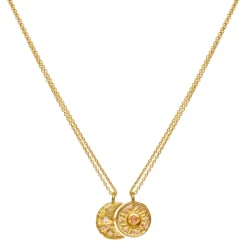 MAANESTEN Friendship Necklace (guld/sølv)