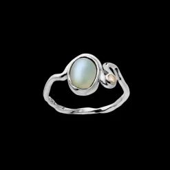 MAANESTEN Lorelei Ring (guld/sølv)