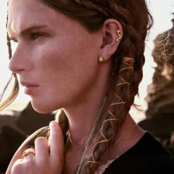 MAANESTEN Lynx Single Earring