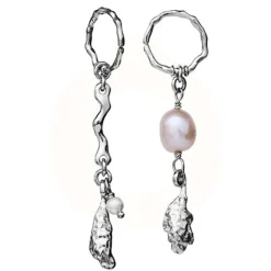 MAANESTEN Lyric earrings (guld/sølv)