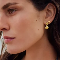MAANESTEN Maurea Earrings (guld/sølv)