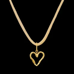 MAANESTEN Misa Choker (guld/sølv)