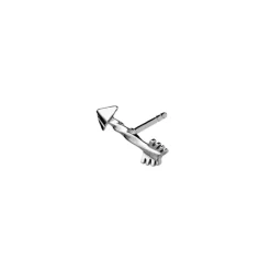 MAANESTEN Sagitta Single Earstick (guld/sølv)