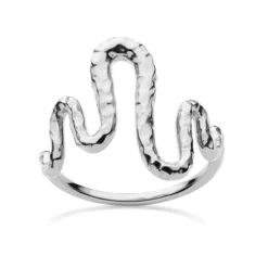 MAANESTEN Viva Ring Sølv/Guld