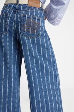 MUNTHE Ecube Pants Indigo