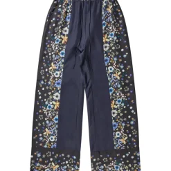 MUNTHE Fabert Silk Pants Black