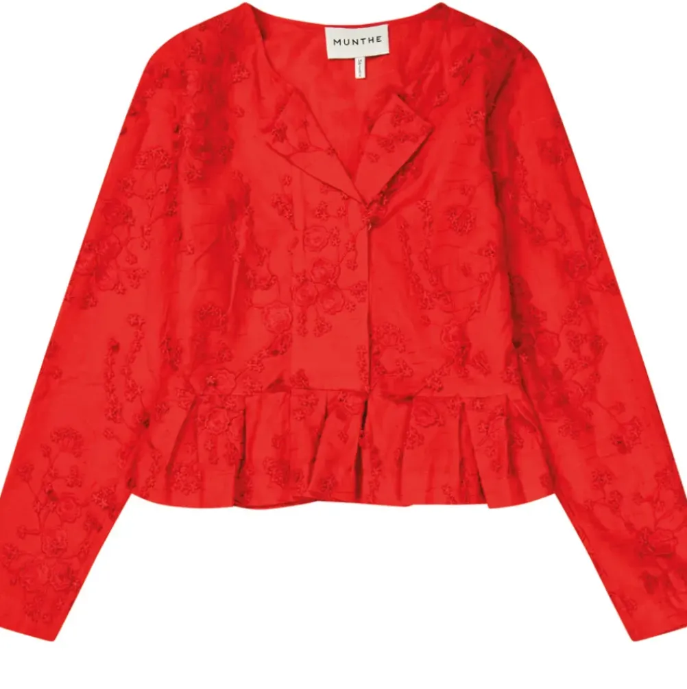 MUNTHE Fridoline Top Red