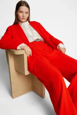 MUNTHE Kosmila Pants Red
