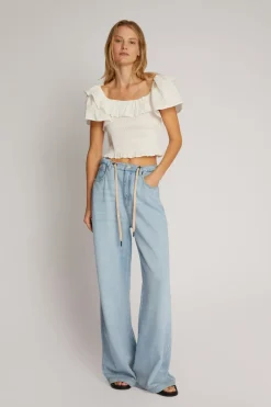 MUNTHE Obey Pants Blue