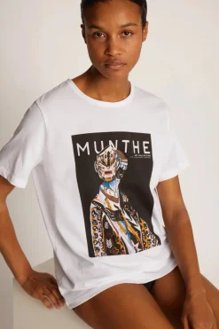 MUNTHE Tezza Top White