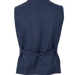 NEO NOIR Birtha Waistcoat Brown Melange