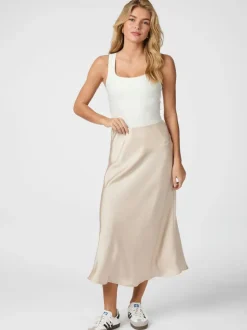 NEO NOIR Bovary Skirt Champagne