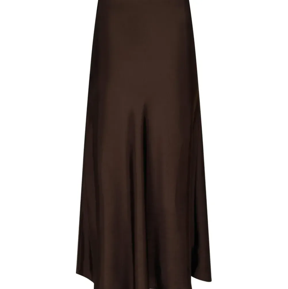 NEO NOIR Bovary Skirt Dark Brown