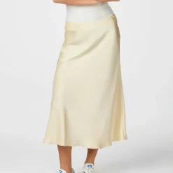 NEO NOIR Bovary Skirt Light Yellow