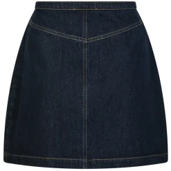 NEO NOIR Gabani Denim Skirt Dark Blue