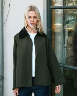 NEO NOIR Gatbi Clean Jacket Dark Green