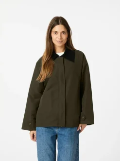 NEO NOIR Gatbi Clean Jacket Dark Green