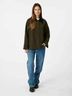 NEO NOIR Gatbi Clean Jacket Dark Green