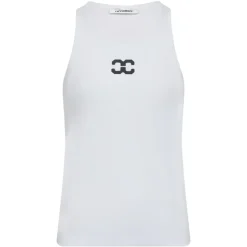 NEO NOIR Jayla Big Embroidery Top Off White
