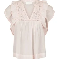 NEO NOIR Jayla Voile Top Light Pink