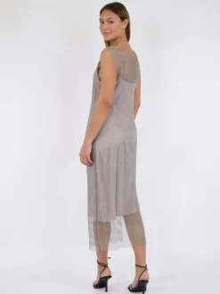 NEO NOIR Loreen Stone Dress Silver