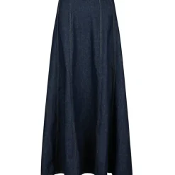 NEO NOIR Raya Denim Skirt Dark Blue
