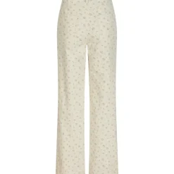 NEO NOIR Semba Floral Denim Pant Off White