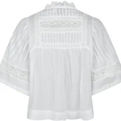 NEO NOIR Siama Voile Blouse White