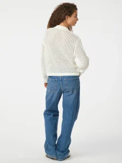 NEO NOIR Teller Knit Blouse Dark Navy