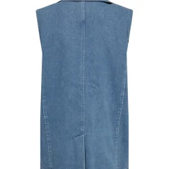 NEO NOIR Varsa Ramie Waistcoat Nature